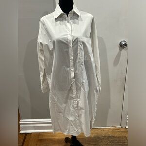 Daisy street white shirt dress